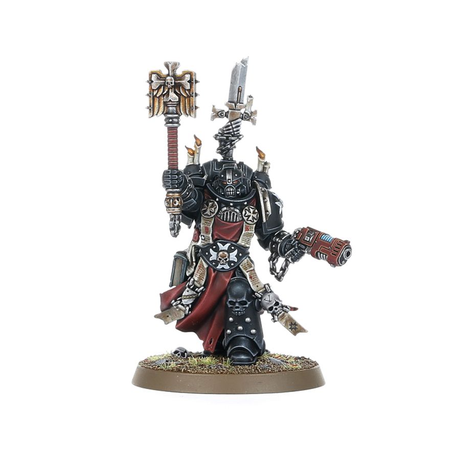 Warhammer 40,000 — Black Templars: Chaplain Grimaldus & Retinue