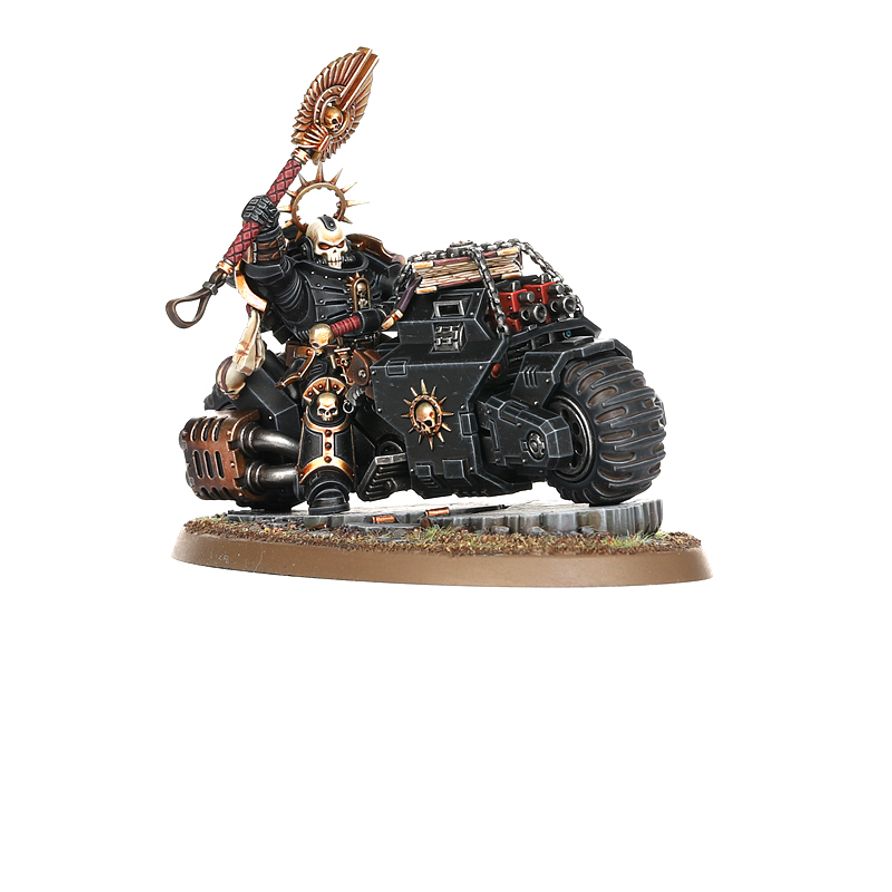 Warhammer 40K Space Marines Primaris Chaplain on Bike – Games Workshop