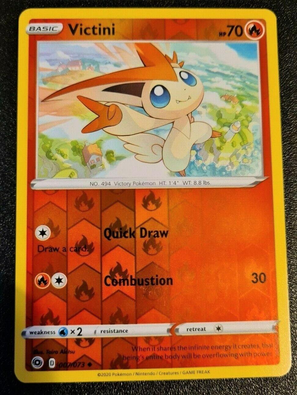 Champion's Path Victini [Reverse Holo]
