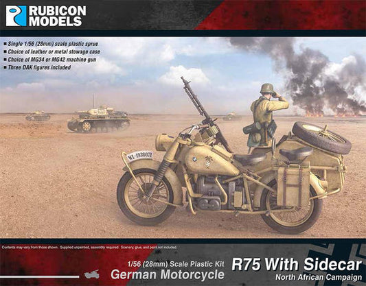 Rubicon: R75 Motorcycle with Sidecar