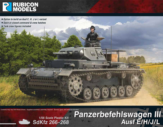 Panzerbefehlswagen III Ausf E/H/J/L