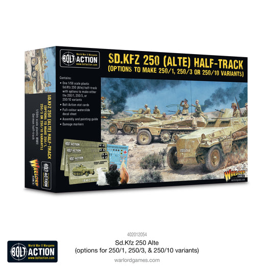 Sd.kfz 250 (alte) Half-track (250/1, 250/3 Or 250/10 Variants)