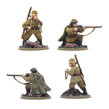 Warlord Games Bolt Action — Soviet Army Infantry Platoon 28mm Plastic Box Set (402014008)