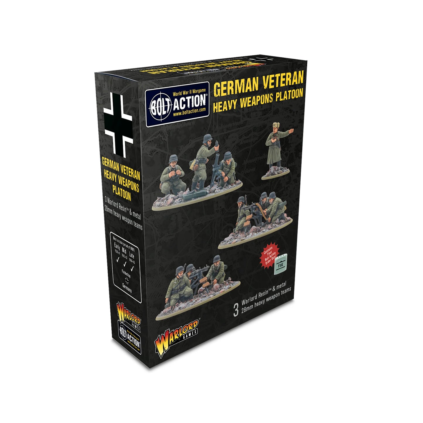 Bolt Action German Veteran Heavy Weapons Platoon