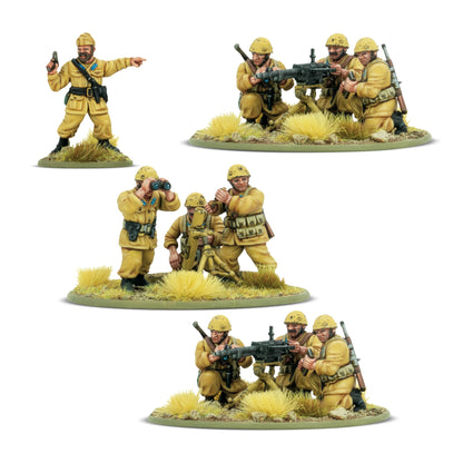 Bolt Action Italian Paracadutisti Heavy Weapons Platoon – Warlord Games 28mm Miniatures