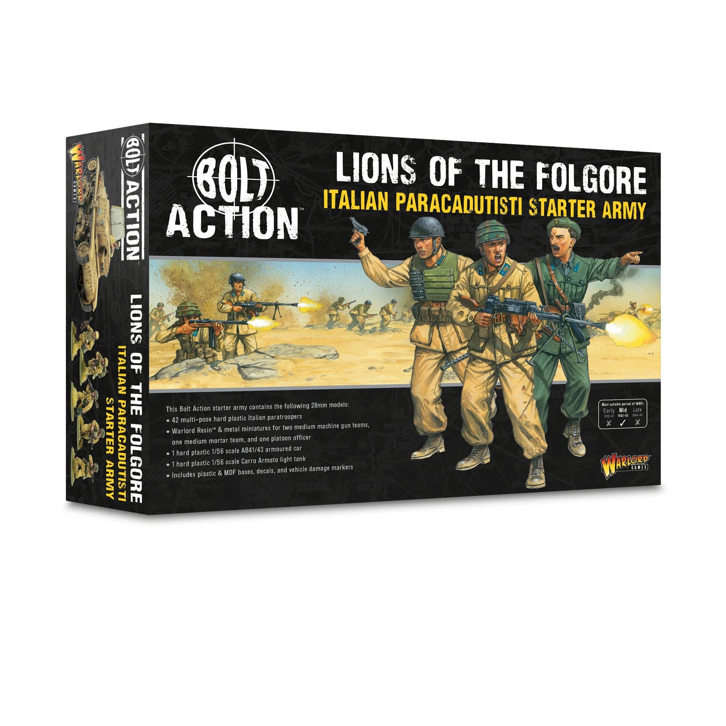 Bolt Action Lions of the Folgore