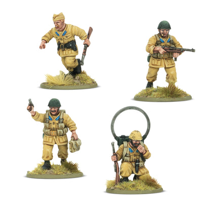 Bolt Action Italian Paracadutisti HQ – Warlord Games 28mm Miniatures