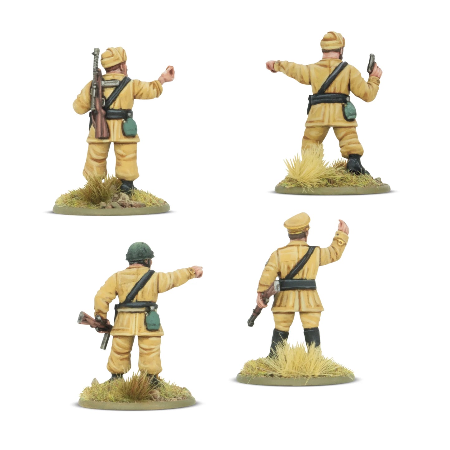 Bolt Action Italian Paracadutisti Platoon Commanders – Warlord Games 28mm Miniatures