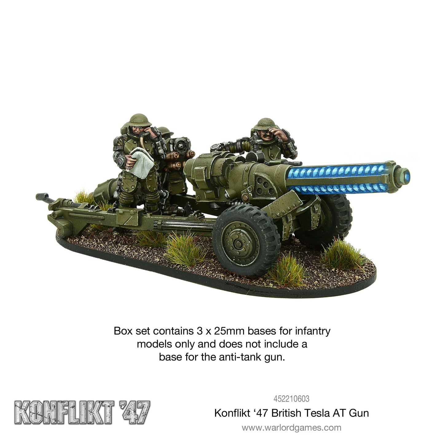 Konflikt 47 British Tesla Anti-Tan Gun