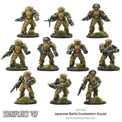 Konflikt 47 Japanese Battloe Exoskeleton Squad