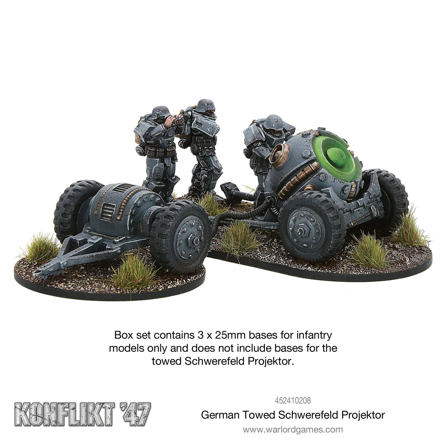 Konflikt 47 German Towed Schwerefeld Projektor