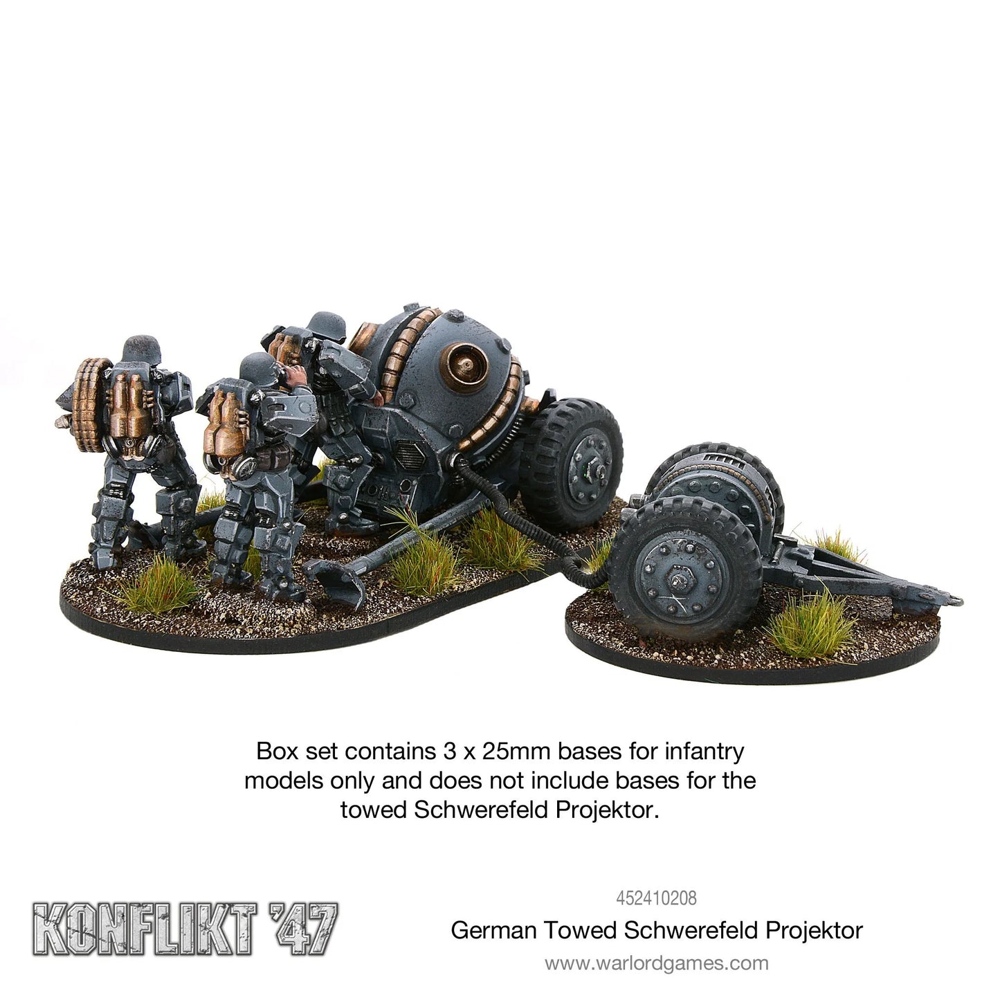 Konflikt 47 German Towed Schwerefeld Projektor