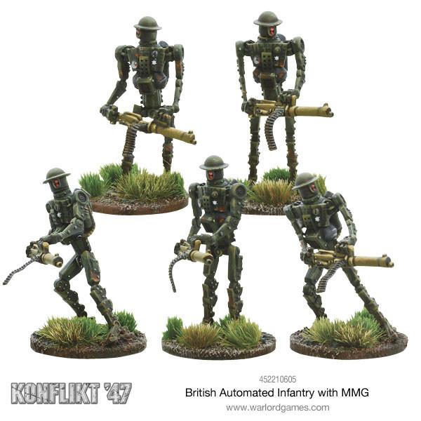 Konflikt '47: British Automated Infantry with MMG