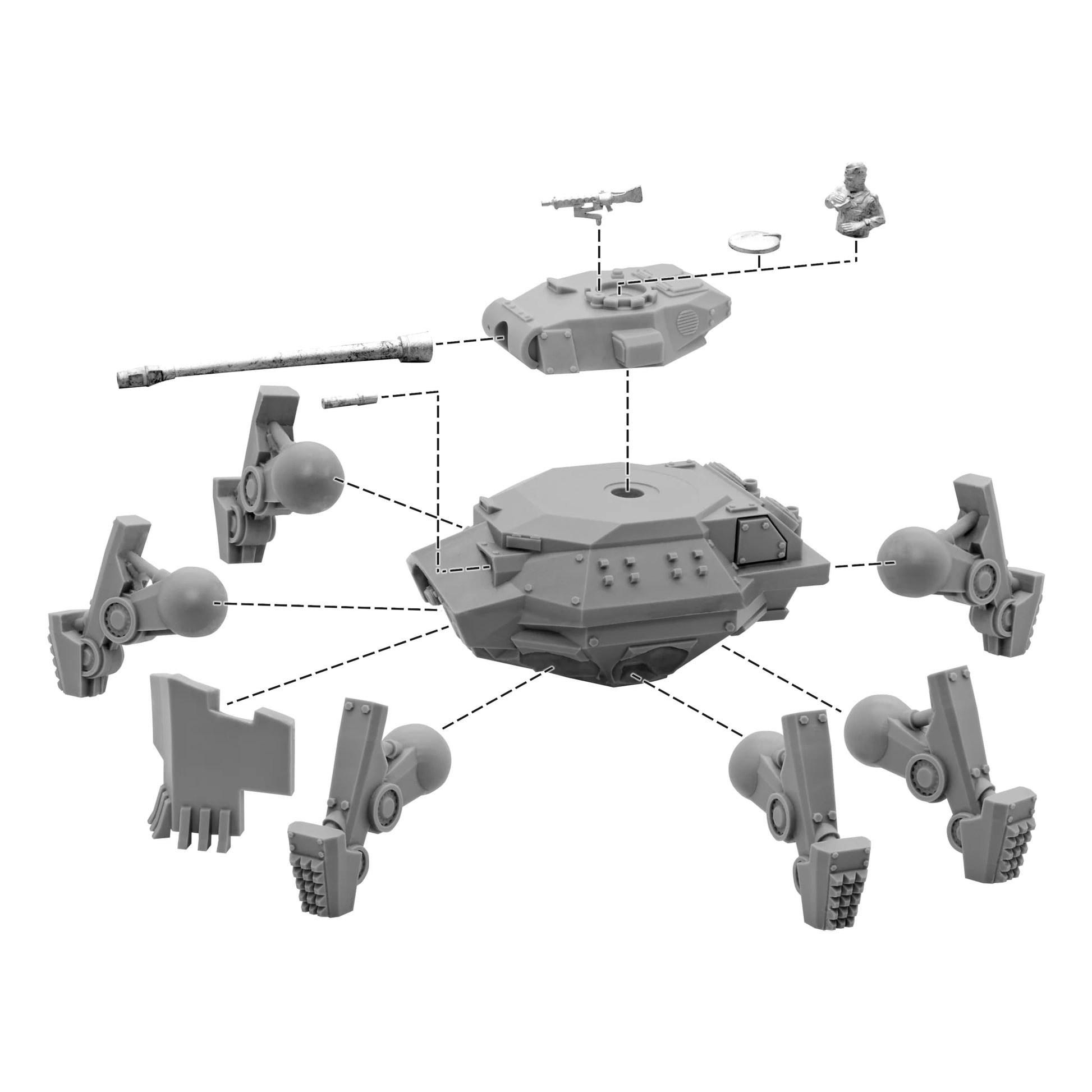 Konflikt 47 Wotan Heavy Panzermech