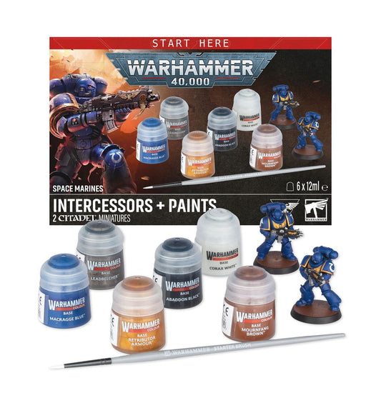 Space Marines: Intercessors Paint Set