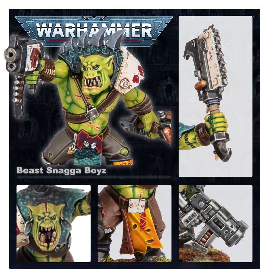 Warhammer 40,000 Orks: Beast Snagga Boyz