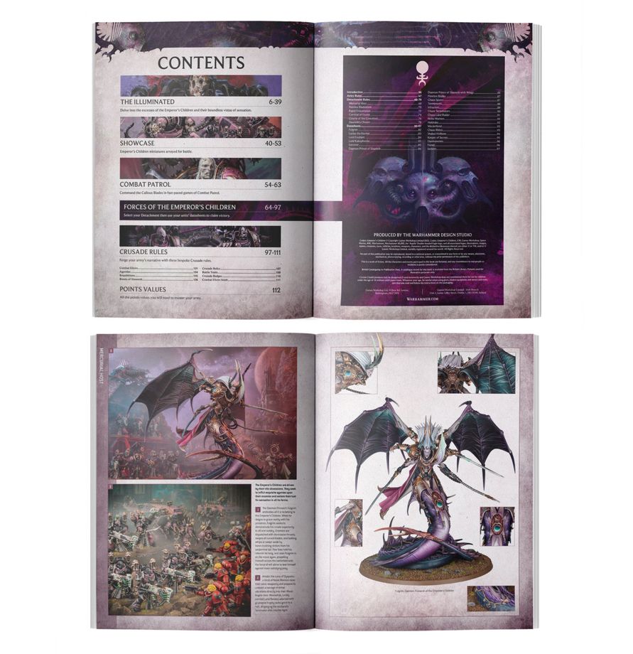 Warhammer 40,000 Codex: Emperor's Children