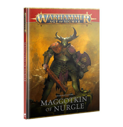 Warhammer Age of Sigmar: Battletome – Maggotkin of Nurgle (2026) – Hardback Rulebook