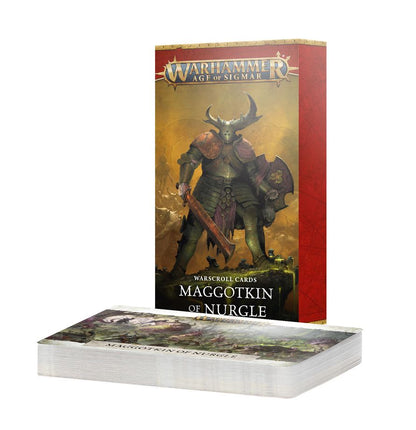 Maggotkin Of Nurgle Warscroll Cards