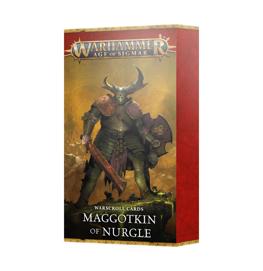 Maggotkin Of Nurgle Warscroll Cards