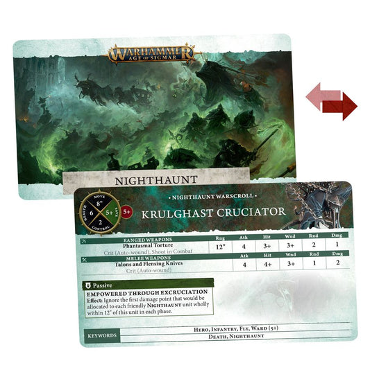 Nighthaunt: Warscroll Cards   Partisan Games
