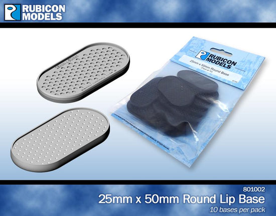 Rubicon 25 x 50mm Oval Bases