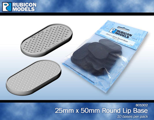 Rubicon 25 x 50mm Oval Bases