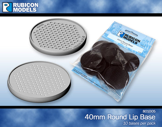 Rubicon 40mm Round Base