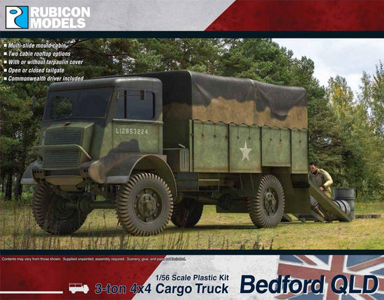 British Army Bedford Qld Cargo Truck
