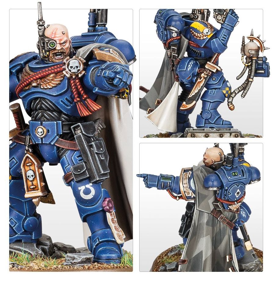 Warhammer 40K Space Marines Captain in Phobos Armour