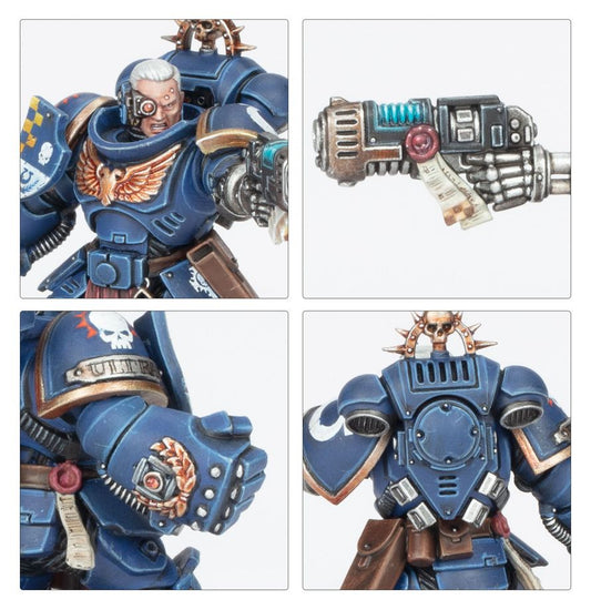 Warhammer 40K Space Marines Lieutenant with Storm Shield
