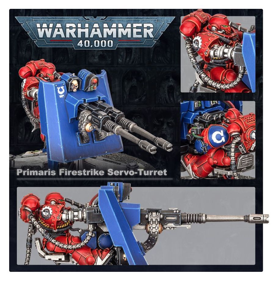 Warhammer 40K Space Marines Firestrike Servo-Turret