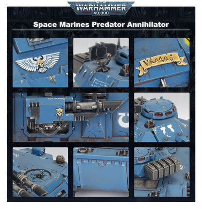Warhammer 40K Space Marines Predator Battle Tank – Games Workshop