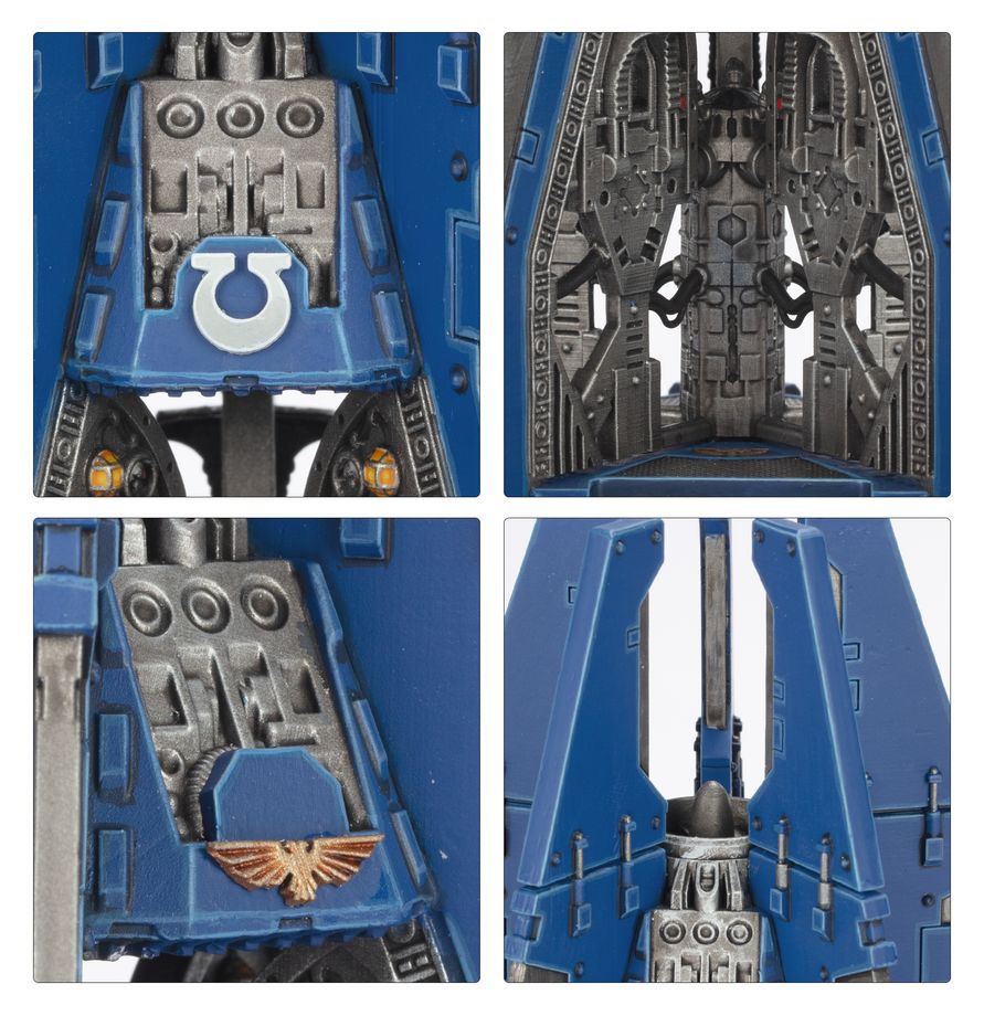 Warhammer 40K Space Marines Drop Pod