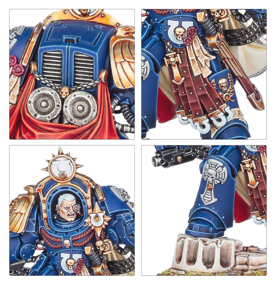 Warhammer 40,000 — Ultramarines: Marneus Calgar in Armour of Antilochus
