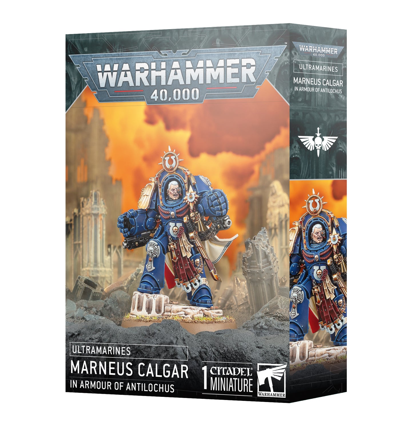 Warhammer 40,000 — Ultramarines: Marneus Calgar in Armour of Antilochus