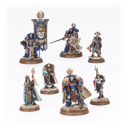 Space Marines Captain Titus and the wardens of Ultramar