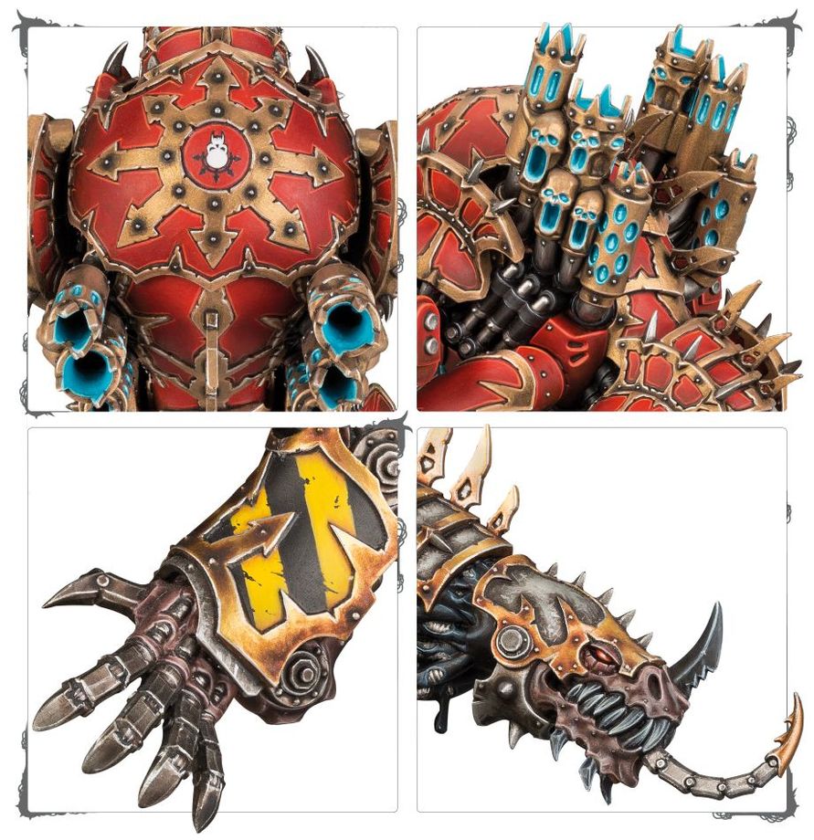 Warhammer 40,000 Chaos Space Marines: Forgefiend Daemon Engine