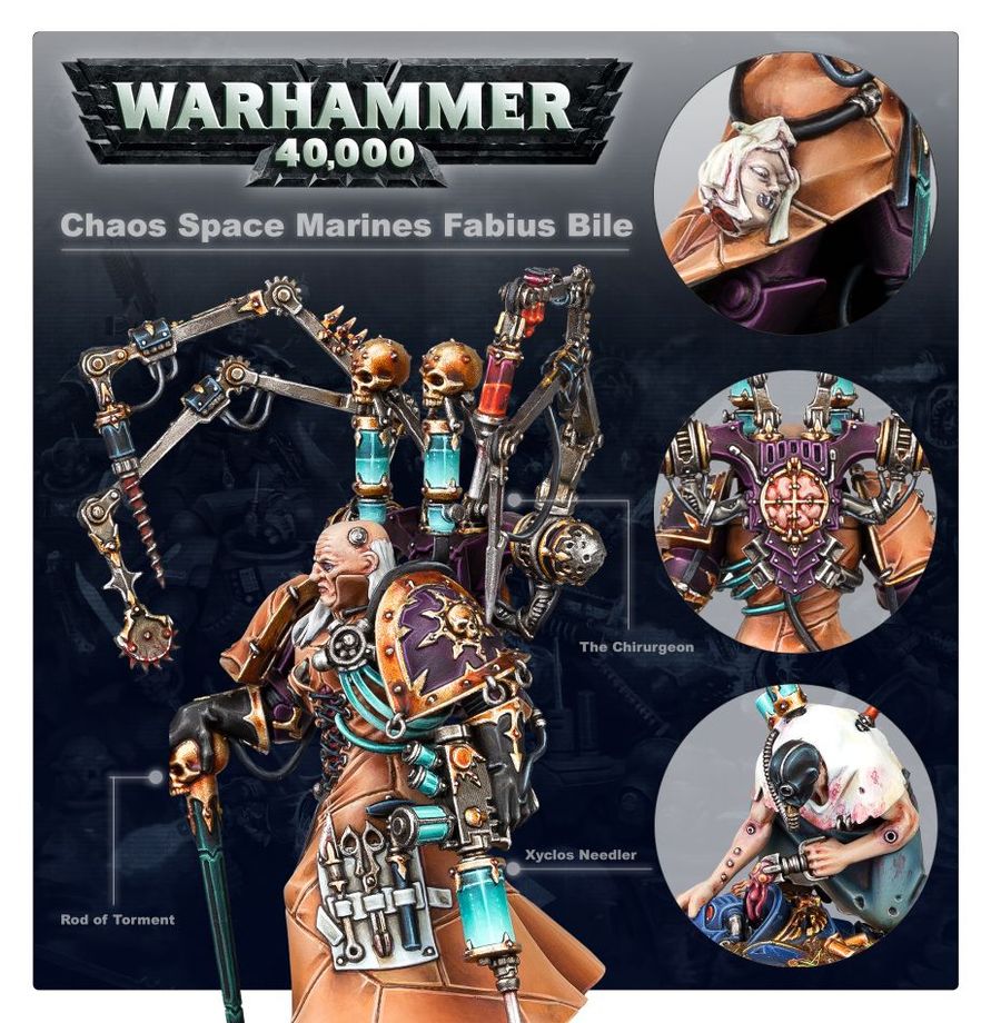 Warhammer 40,000: Chaos Space Marines – Fabius Bile