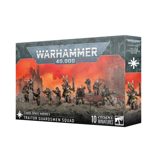 Chaos Space Marines Traitor Guardsman Squad