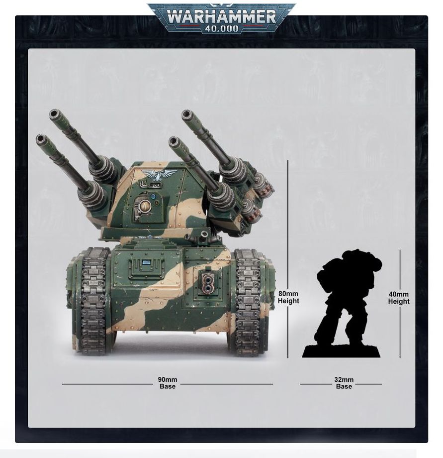 Warhammer 40K Astra Militarum Hydra Anti-Aircraft Tank