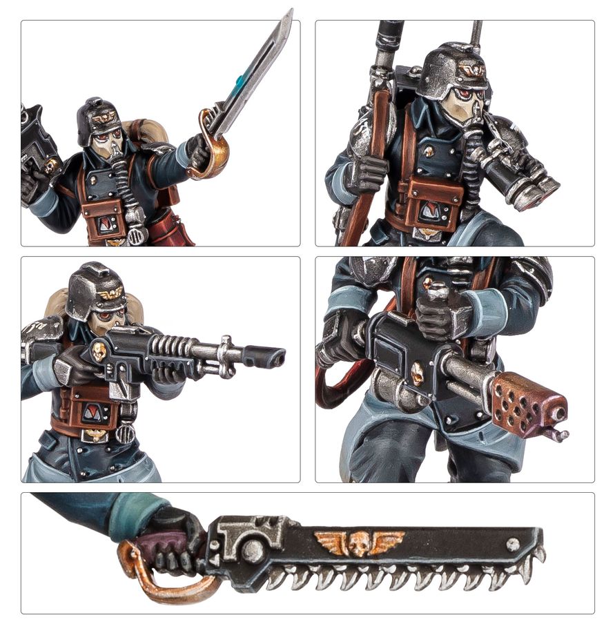 Death Korps of Krieg Infantry Squad – Warhammer 40,000 Model Kit
