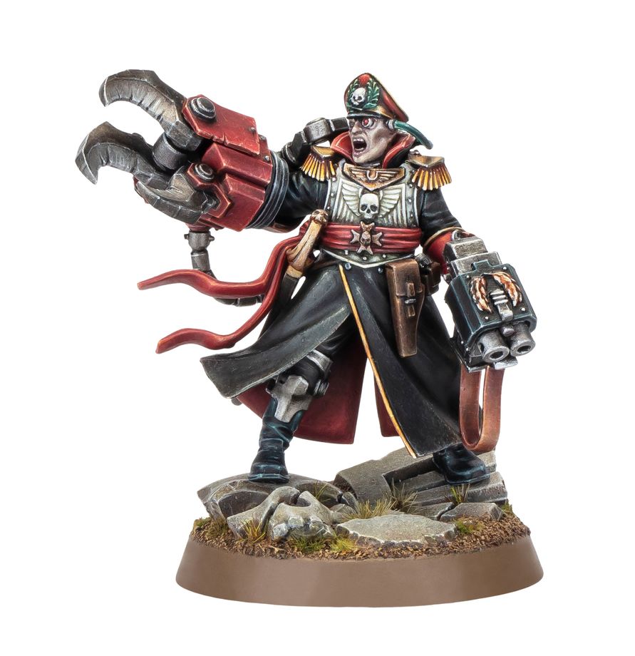 Warhammer 40K Astra Militarum Commissar Yarrick