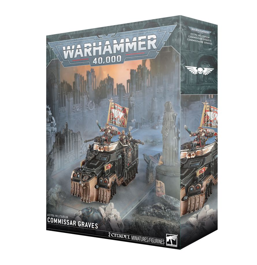 Warhammer 40K Astra Militarum: Commissar Graves