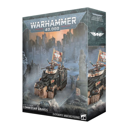 Warhammer 40K Astra Militarum: Commissar Graves
