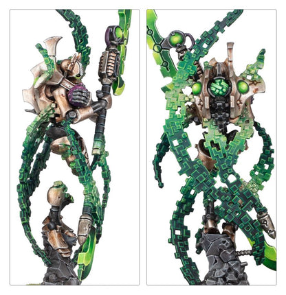 Warhammer 40,000 Necrons: Overlord with Translocation Shroud