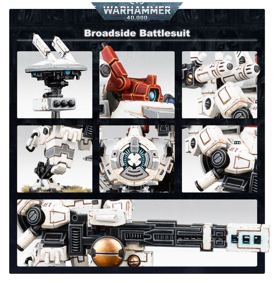 Warhammer 40,000 — T'au Empire: XV88 Broadside Battlesuit