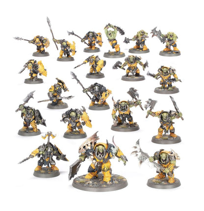 Spearhead Orruk Warclans Ironjawz Bigmob – Age of Sigmar Miniature Set