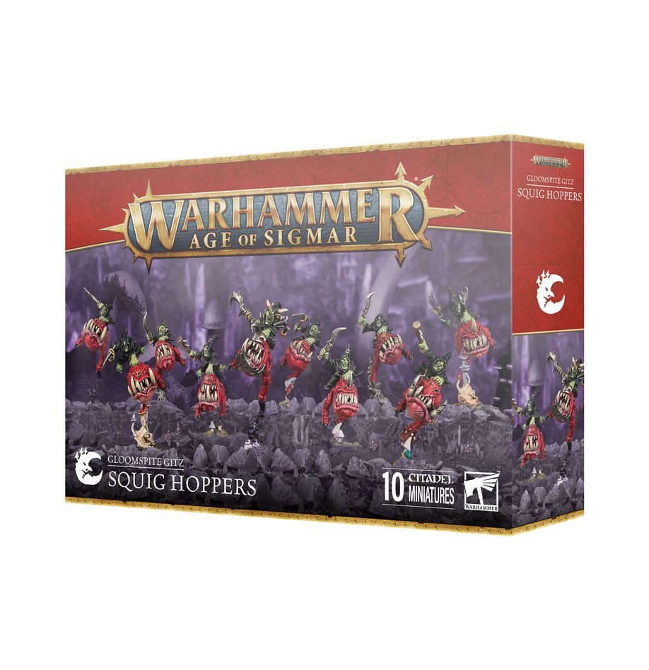 Gloomspite Gitz:  Squig Hoppers