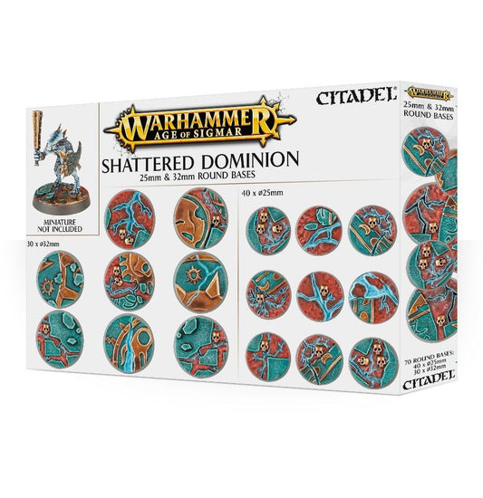 Age Of Sigmar: Shattered Dominion Bases: 25 & 32mm Round